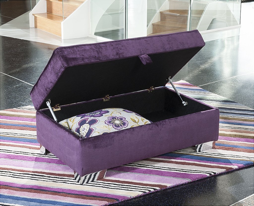 Alstons Upholstery - Camden Ottoman Alstons Upholstery - Camden Ottoman